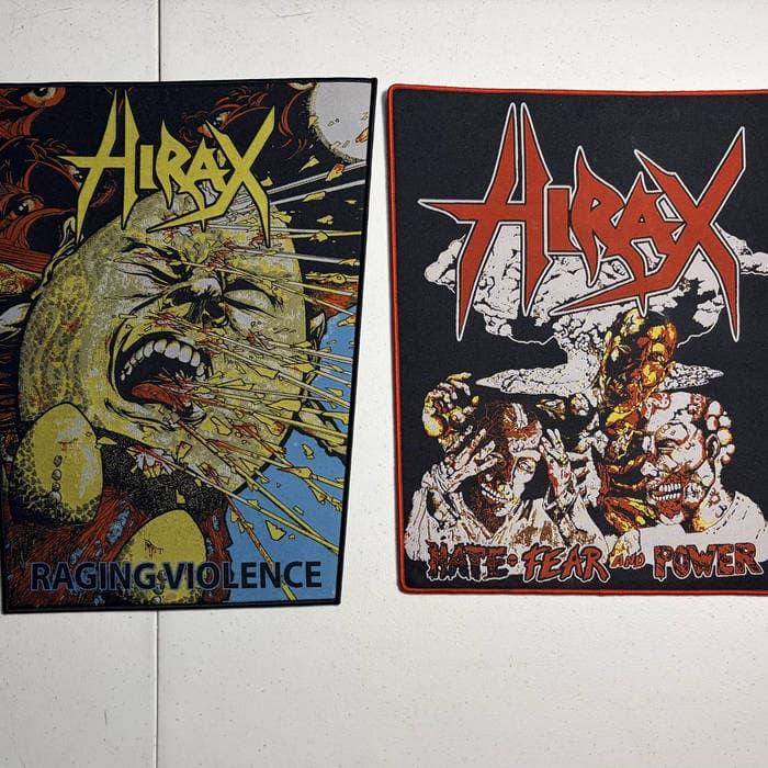 HIRAX Large Back Patch