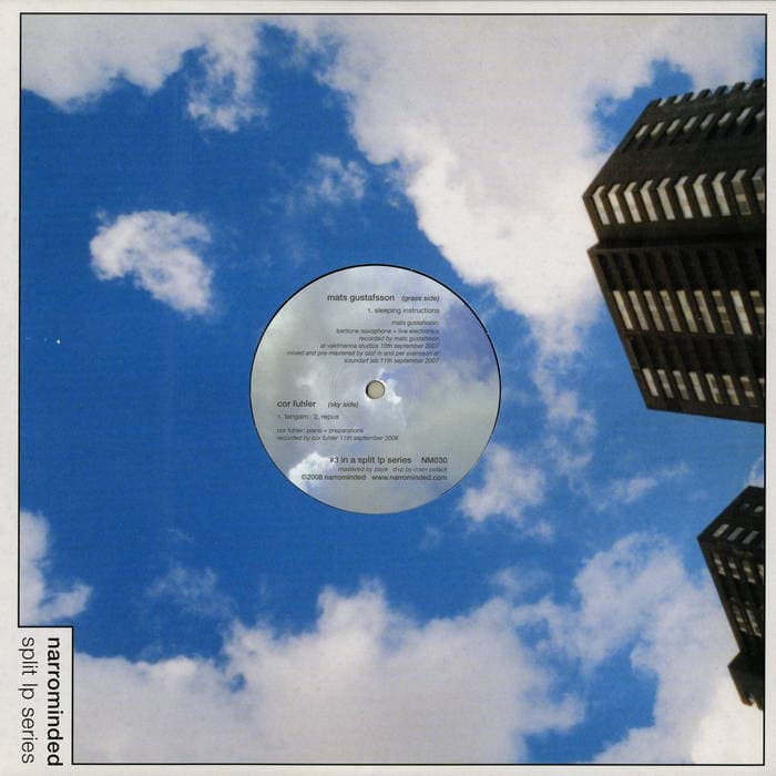 Narrominded – Vinyl LP Mats Gustafsson & Cor Fuhler