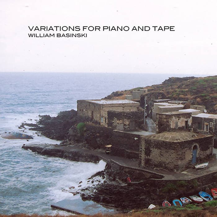 Variations For Piano and Tape – CD