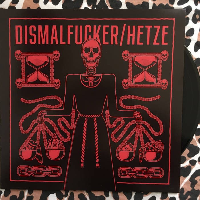DISMALFUCKER split – DISMALFUCKER split LP