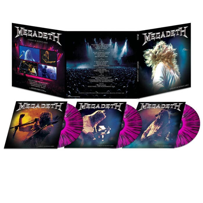 A Night In Buenos Aires – Purple & Black Splatter Vinyl