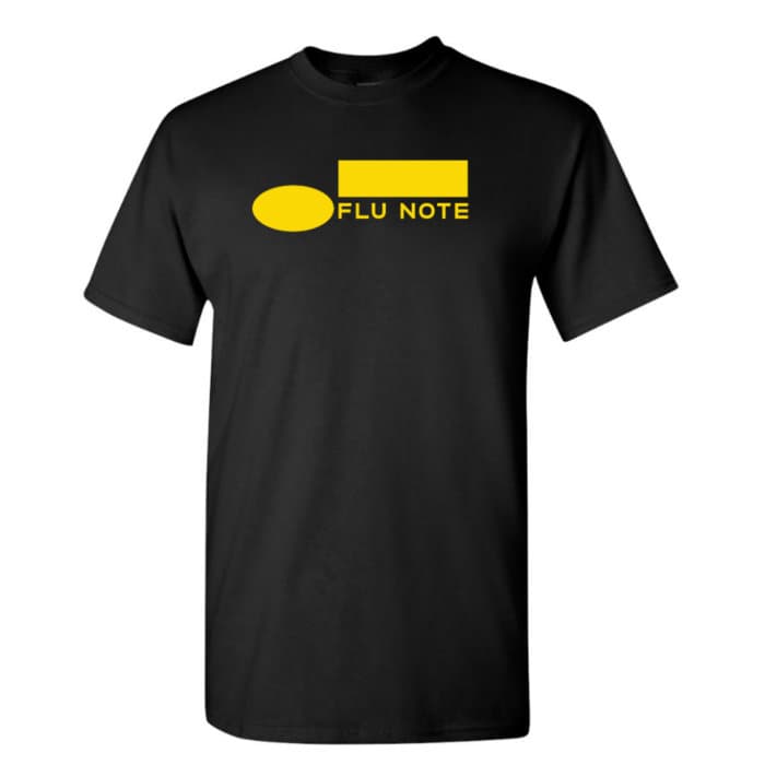 BLACK SUNSHINE FLU NOTE T-SHIRT + SHADES 3 BUNDLE