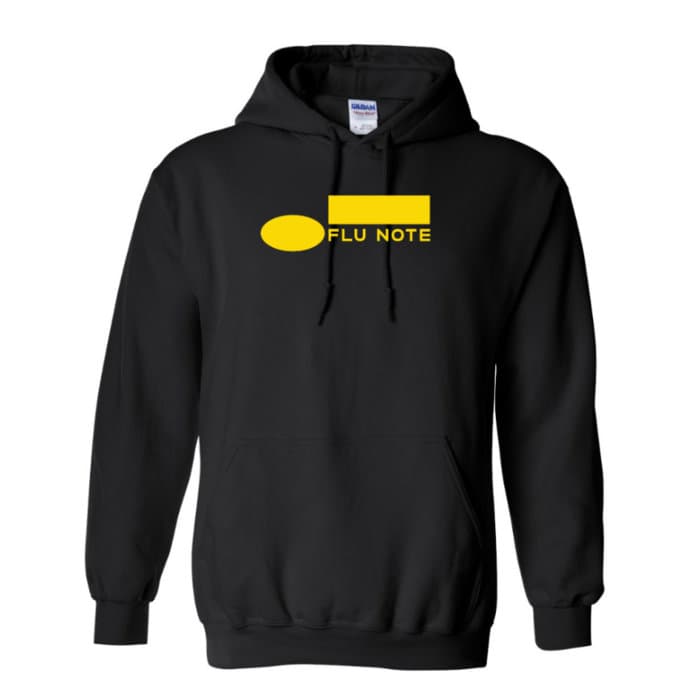 BLACK SUNSHINE FLU NOTE HOODIE + SHADES 3 BUNDLE