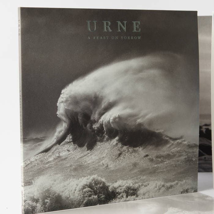 A Feast On Sorrow - Clear with Black Splatter ltd Edition. Signed. – A Feast On Sorrow - Clear with Black Splatter
