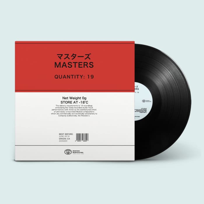 19 MASTERS – Black Double Vinyl