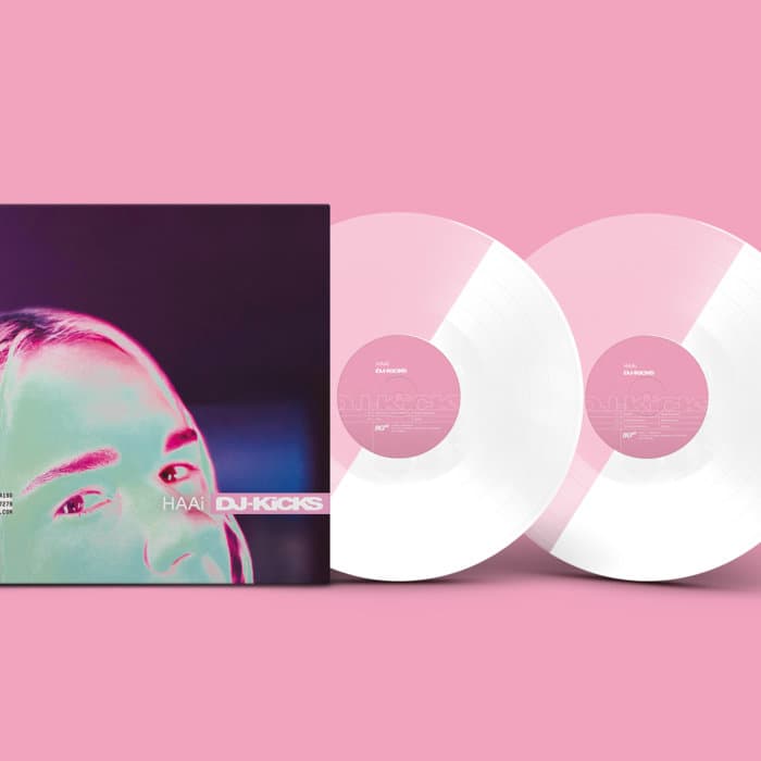DJ-Kicks: HAAi – DJ-Kicks: HAAi (gatefold 2LP split white & transparent vinyl)