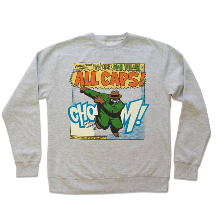 All Caps! Sweatshirt (Grey)