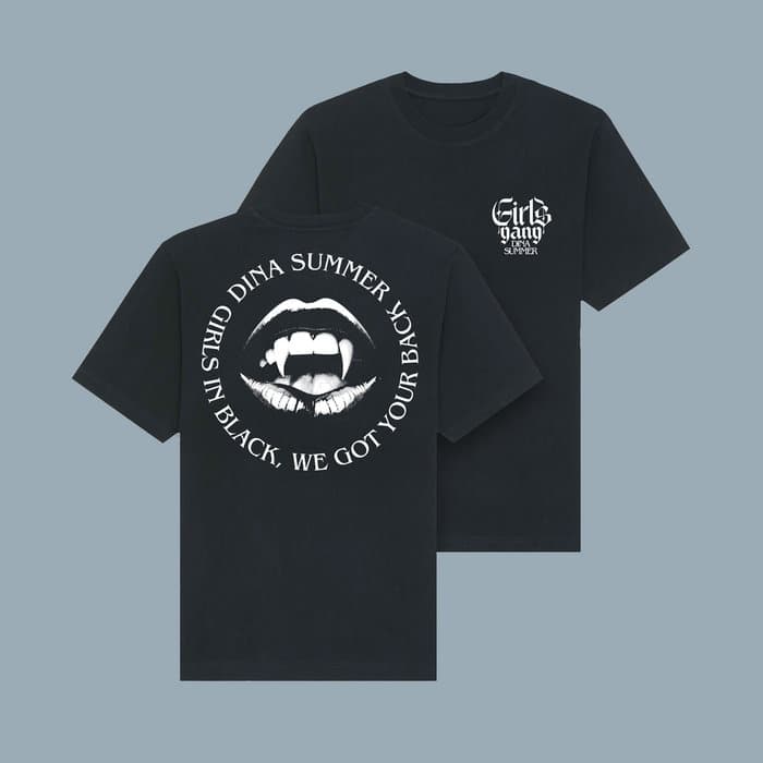 Girls Gang T-Shirt Black (Design 3)