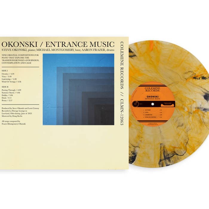 Entrance Music – Orange and Black Swirl Vinyl LP