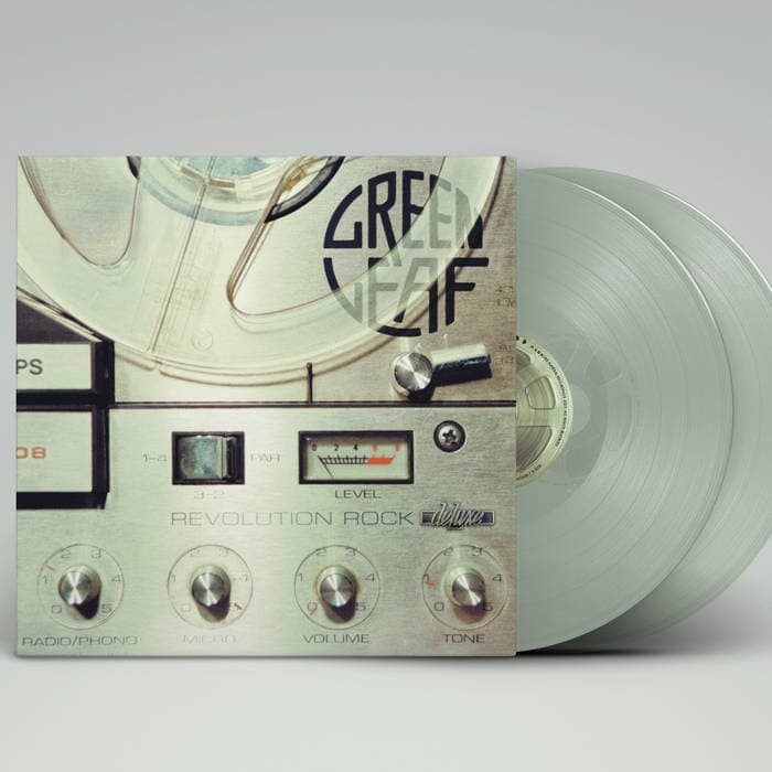 Revolution Rock Deluxe – EURO ORDERS: Greenleaf - Revolution Rock Deluxe Coke Bottle Clear Gatefold 2LP