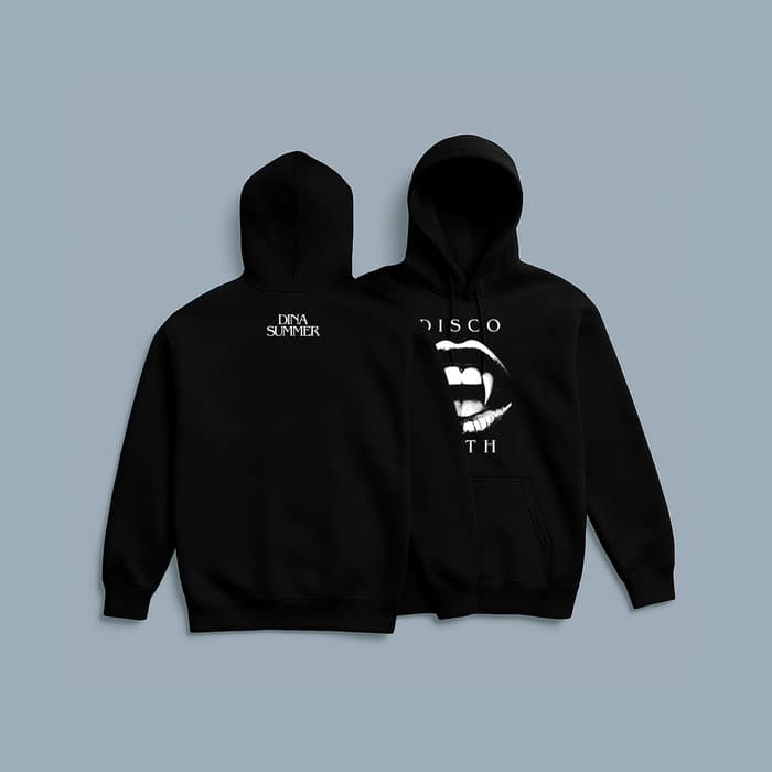 Fangs Hoodie Black (Design 4)