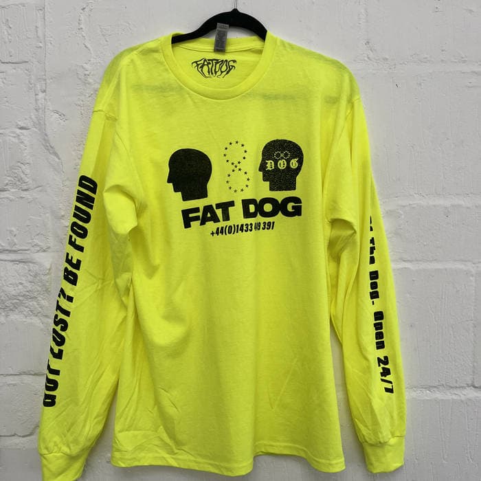 House of the Dog - neon yellow long sleeve