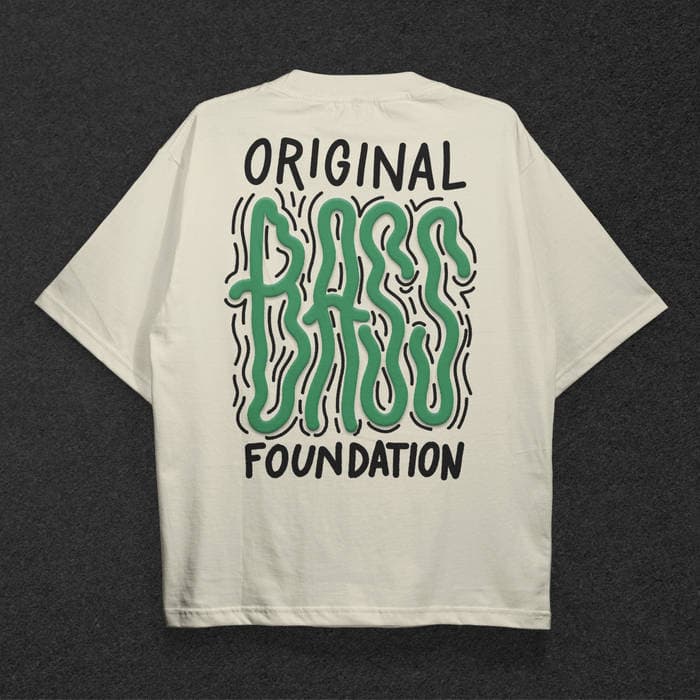 Original Bass Foundation T-shirt Creme