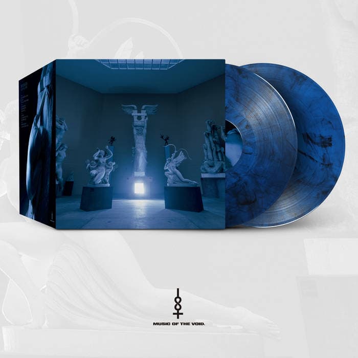 Age of Aquarius – PERTURBATOR - Age Of Aquarius Gtfold (Marbled Aqua Blue w/ Black)