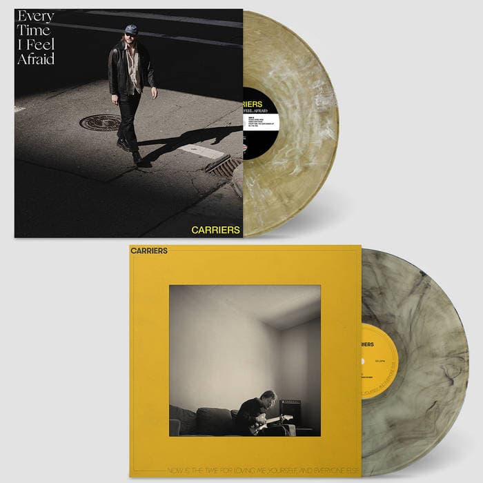 Every Time I Feel Afraid – Every Time... -and- Now Is The Time... vinyl LPs (colored vinyl)