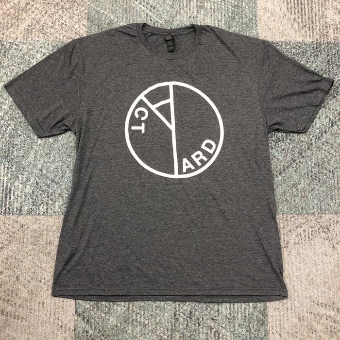 Classic White Logo on Light Grey Tee