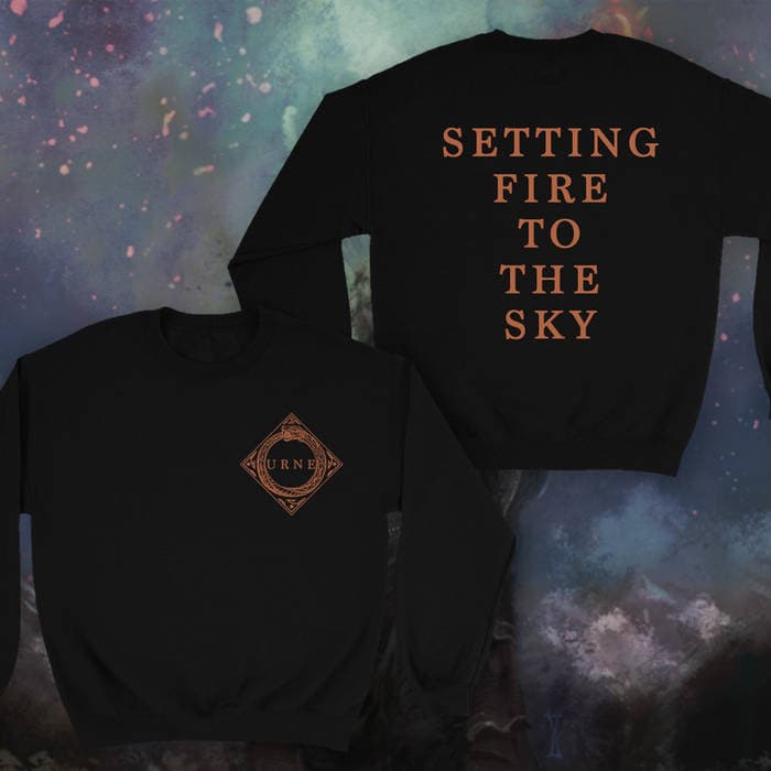 'Setting Fire' Crew Neck