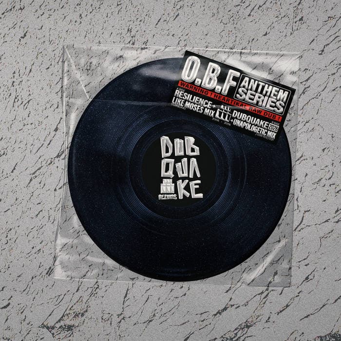 Resilience / Dubquake 2026 – Limited Edition Black Glitter 12" Vinyl O.B.F