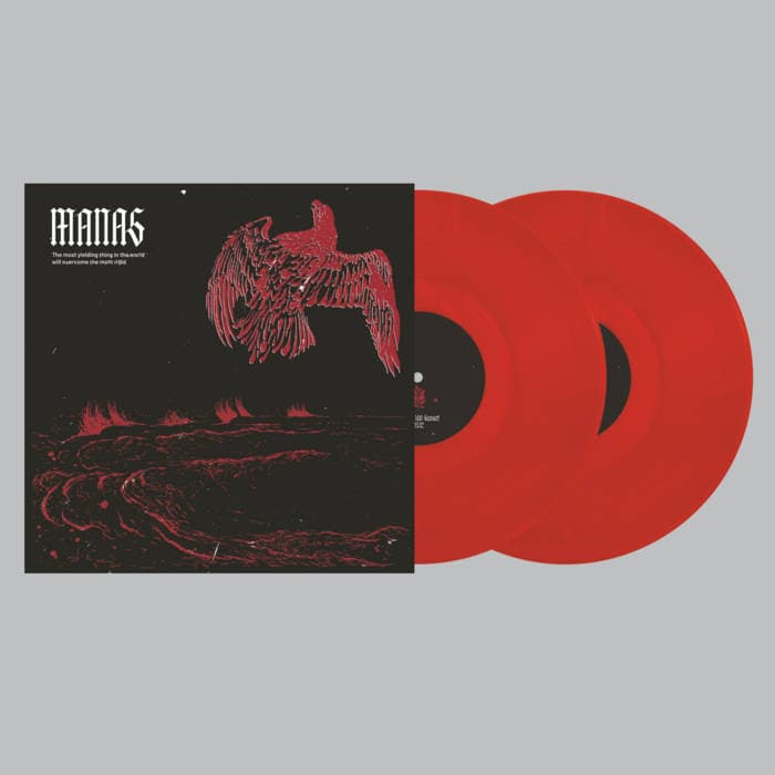 The most yielding thing in the world will overcome the most rigid – 2xLP Limited Edition Translucent Red Vinyl w/ Gatefold MANAS