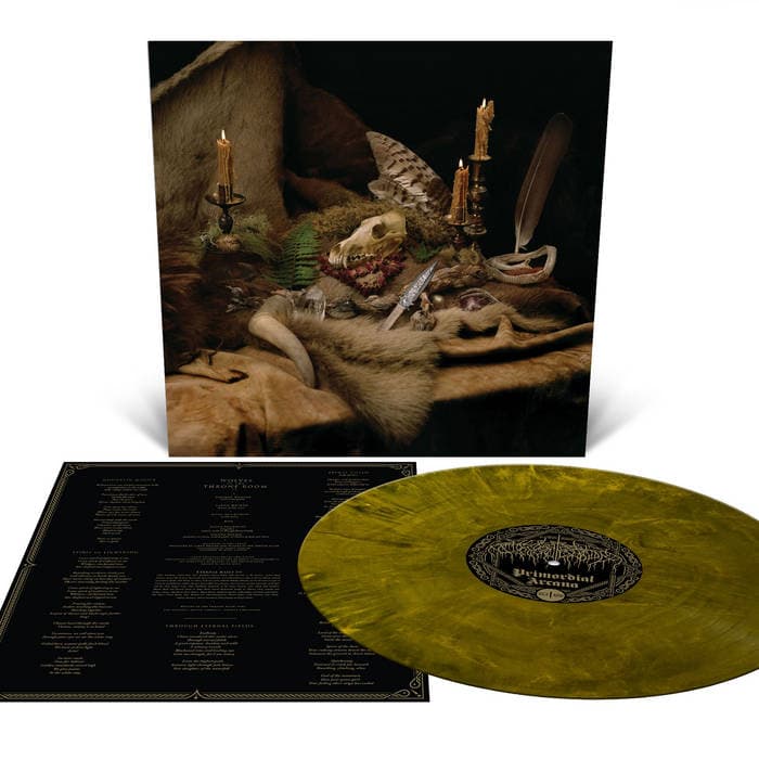 Primordial Arcana (North America Edition) – Primoridal Arcana LP (Gold Forest Marble) *NORTH AMERICAN ORDERS ONLY*